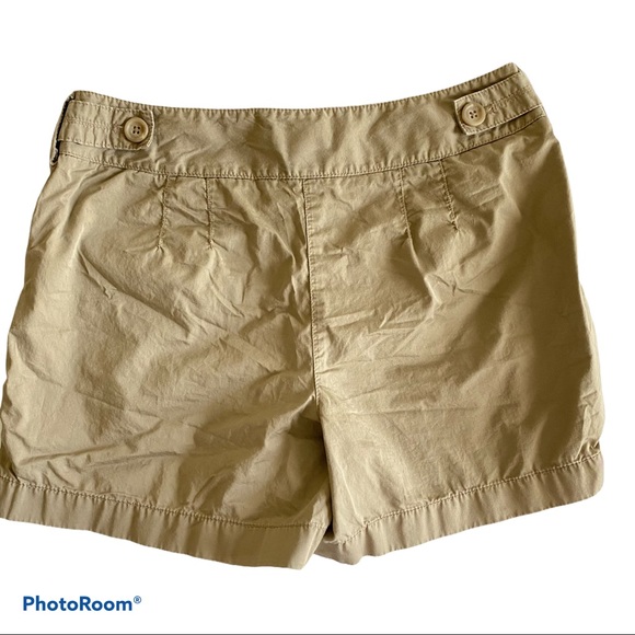 ANN TAYLOR LOFT Womens Khaki Casual Shorts, Size 10 - Picture 5 of 5
